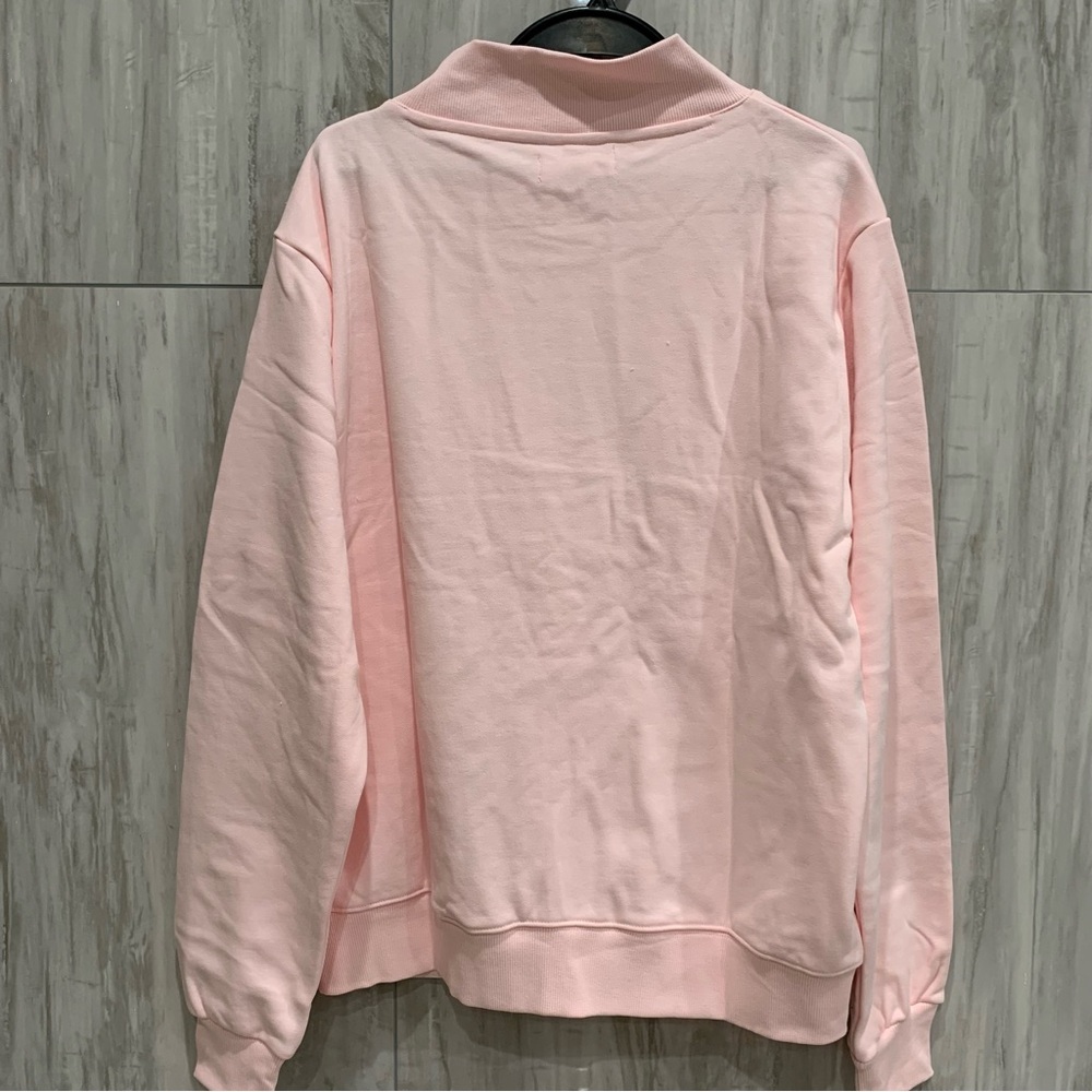 Parke Pink Cowl-Neck Sweatshirt - Picture 6 of 6